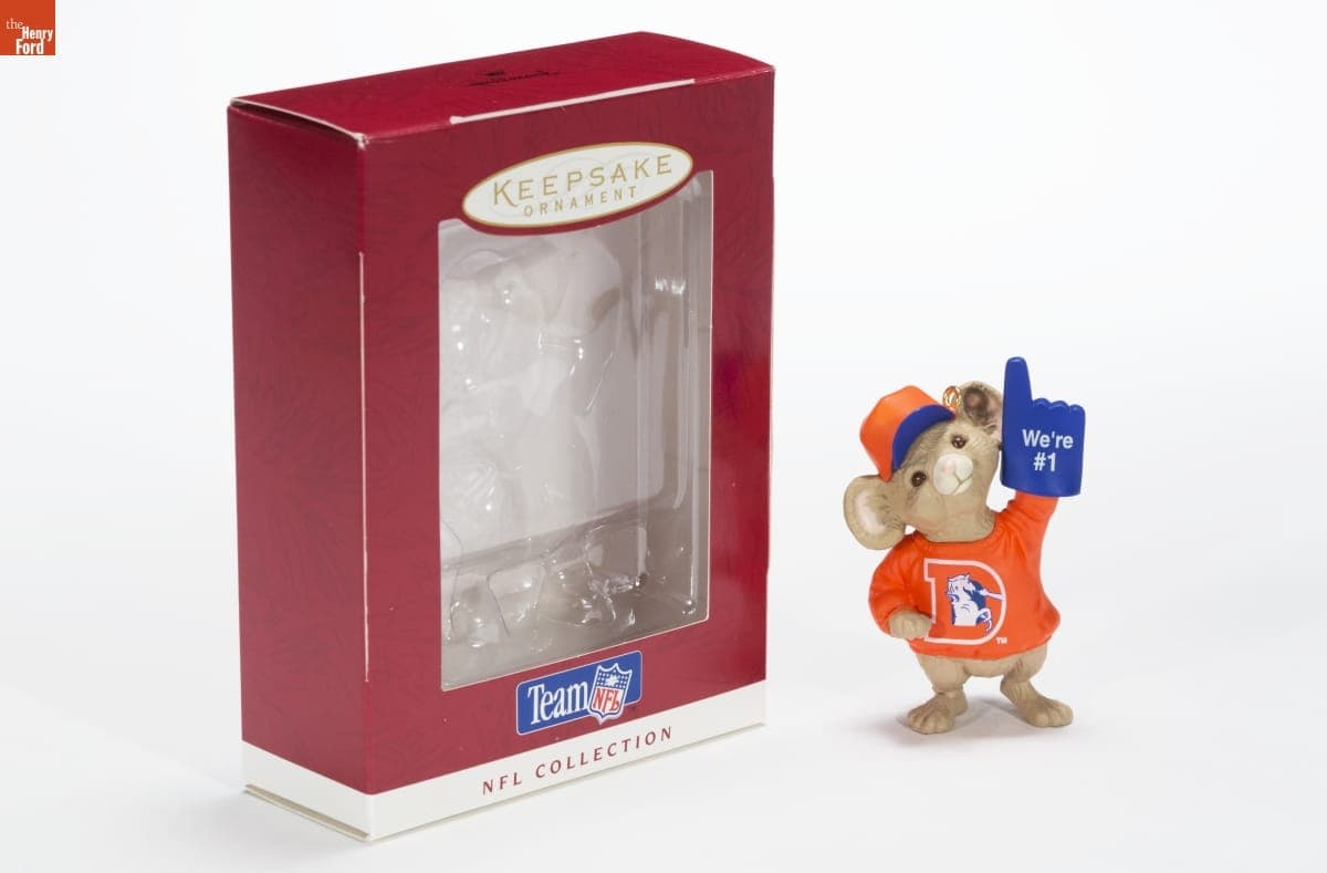 Hallmark "NFL Collection: Denver Broncos" Christmas Ornament, 1996