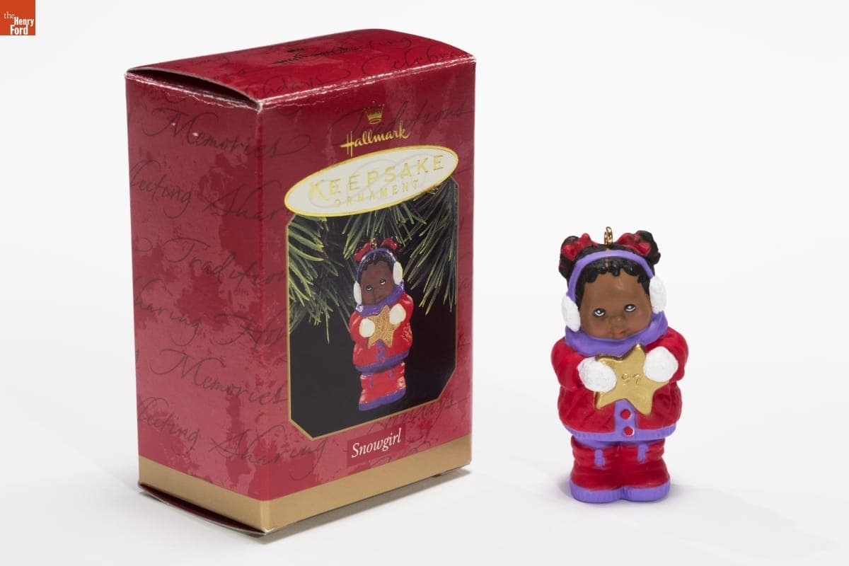 Hallmark "Snowgirl" Christmas Ornament, 1997