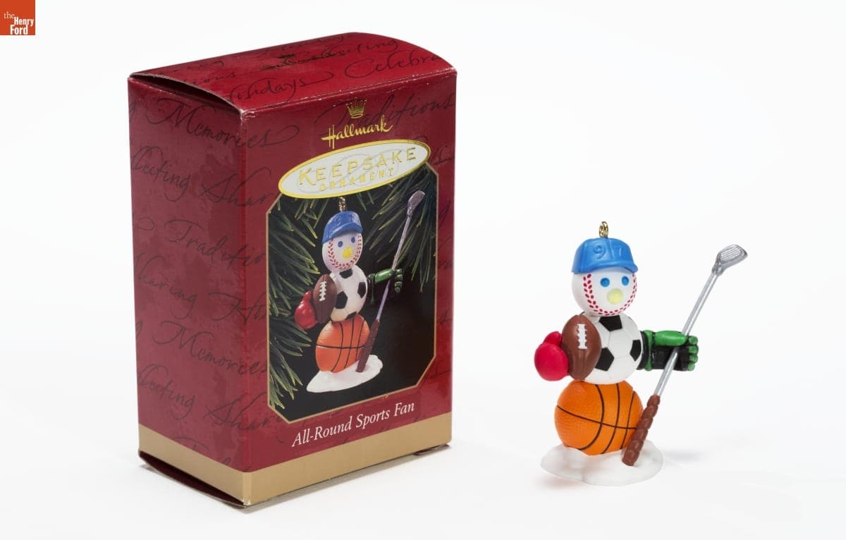Hallmark "All-Round Sports Fan" Christmas Ornament, 1997