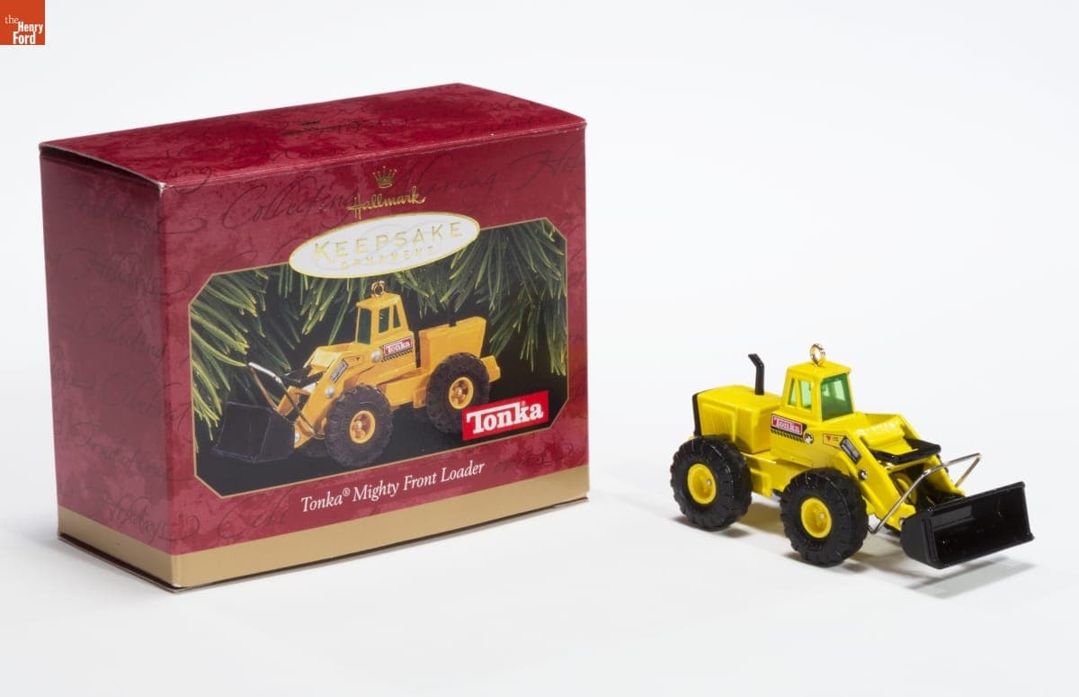 Hallmark "Tonka Mighty Front Loader" Christmas Ornament, 1997