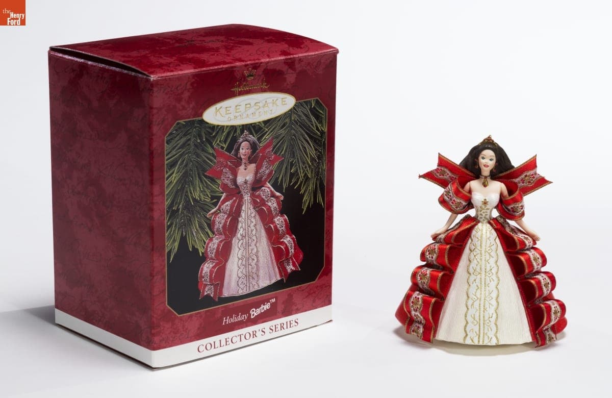 Hallmark "Holiday Barbie Series" Christmas Ornament, 1997