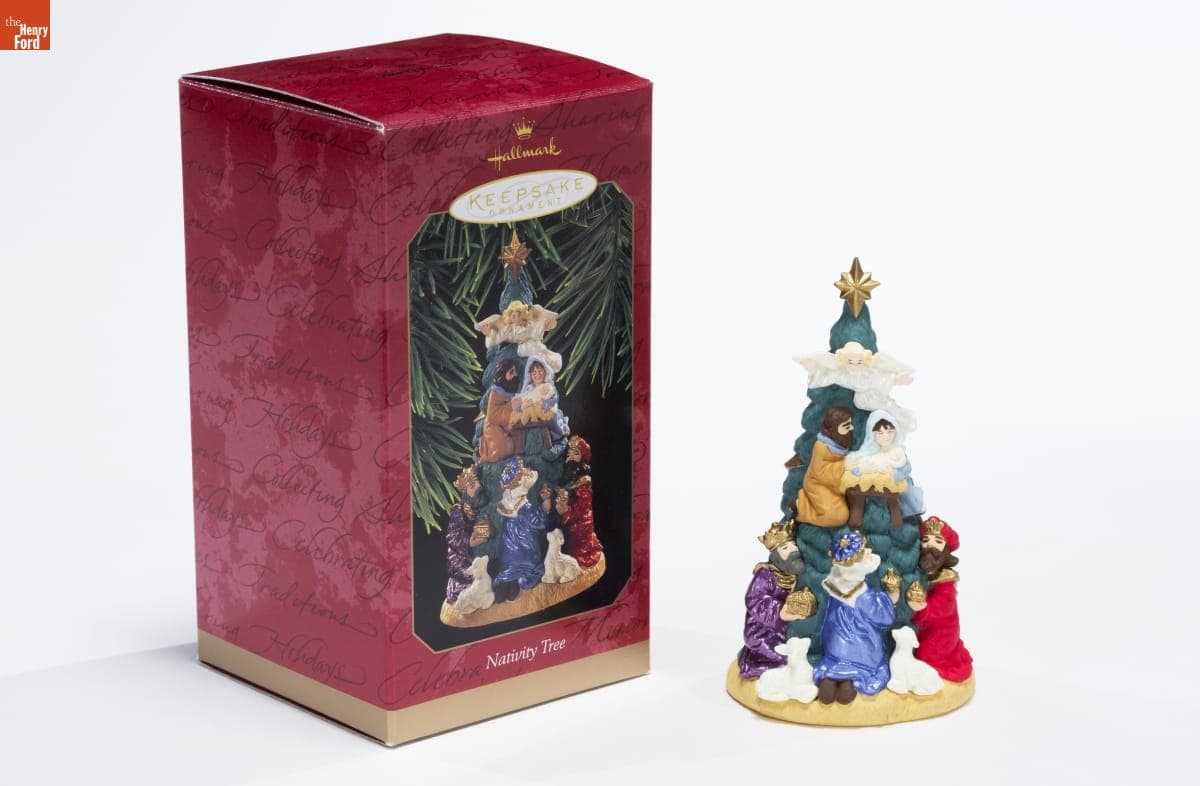 Hallmark "Nativity Tree" Christmas Ornament, 1997