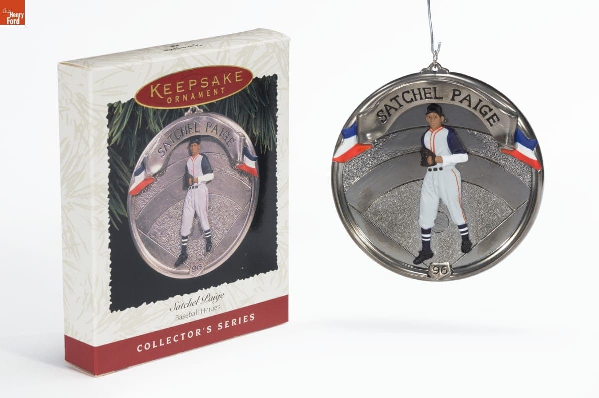 Hallmark "Baseball Heroes Series: Satchel Paige" Christmas Ornament, 1996