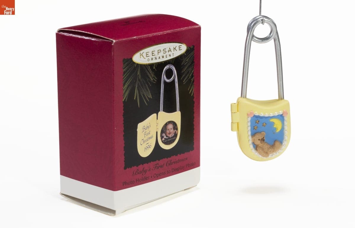 Hallmark "Baby's First Christmas Photo Holder" Christmas Ornament, 1996