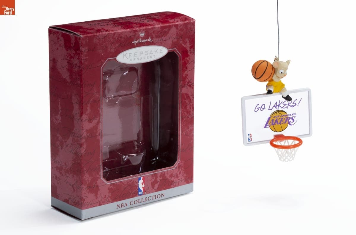 Hallmark "NBA Collection: Los Angeles Lakers" Christmas Ornament, 1998
