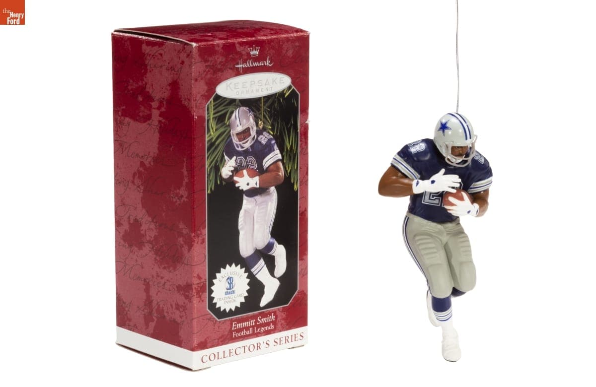 Hallmark "Football Legends Series: Emmitt Smith" Christmas Ornament, 1998