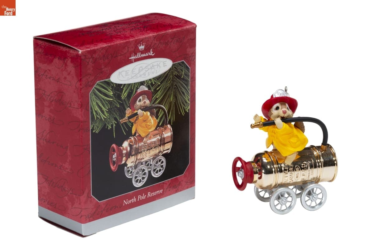 Hallmark "North Pole Reserve" Christmas Ornament, 1998