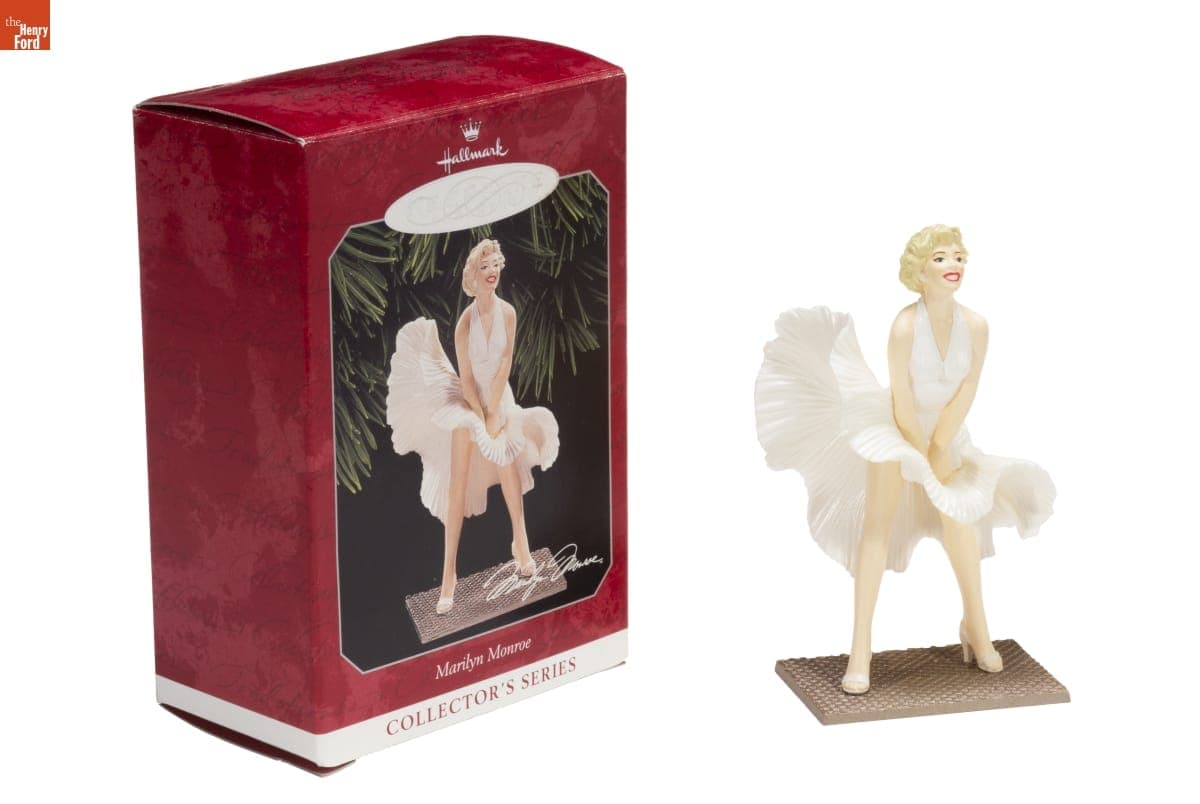 Hallmark "Marilyn Monroe Series" Christmas Ornament, 1998