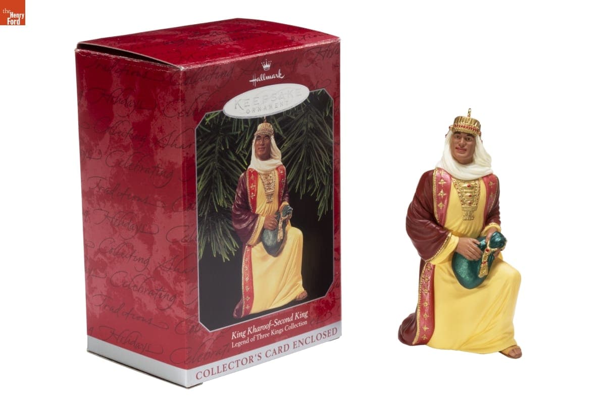 Hallmark "Legends of the Three Kings Collection: King Kharoof- Second King" Christmas Ornament, 1998