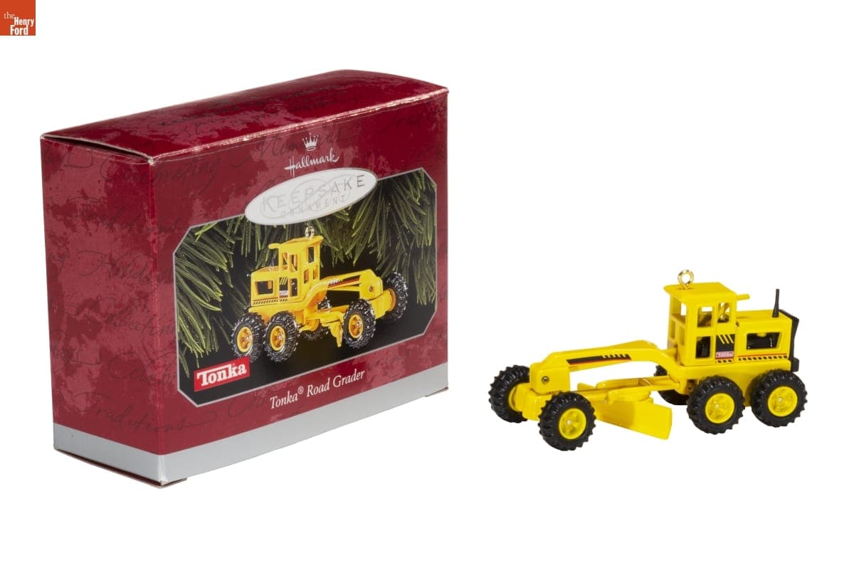 Hallmark "Tonka Road Grader" Christmas Ornament, 1998