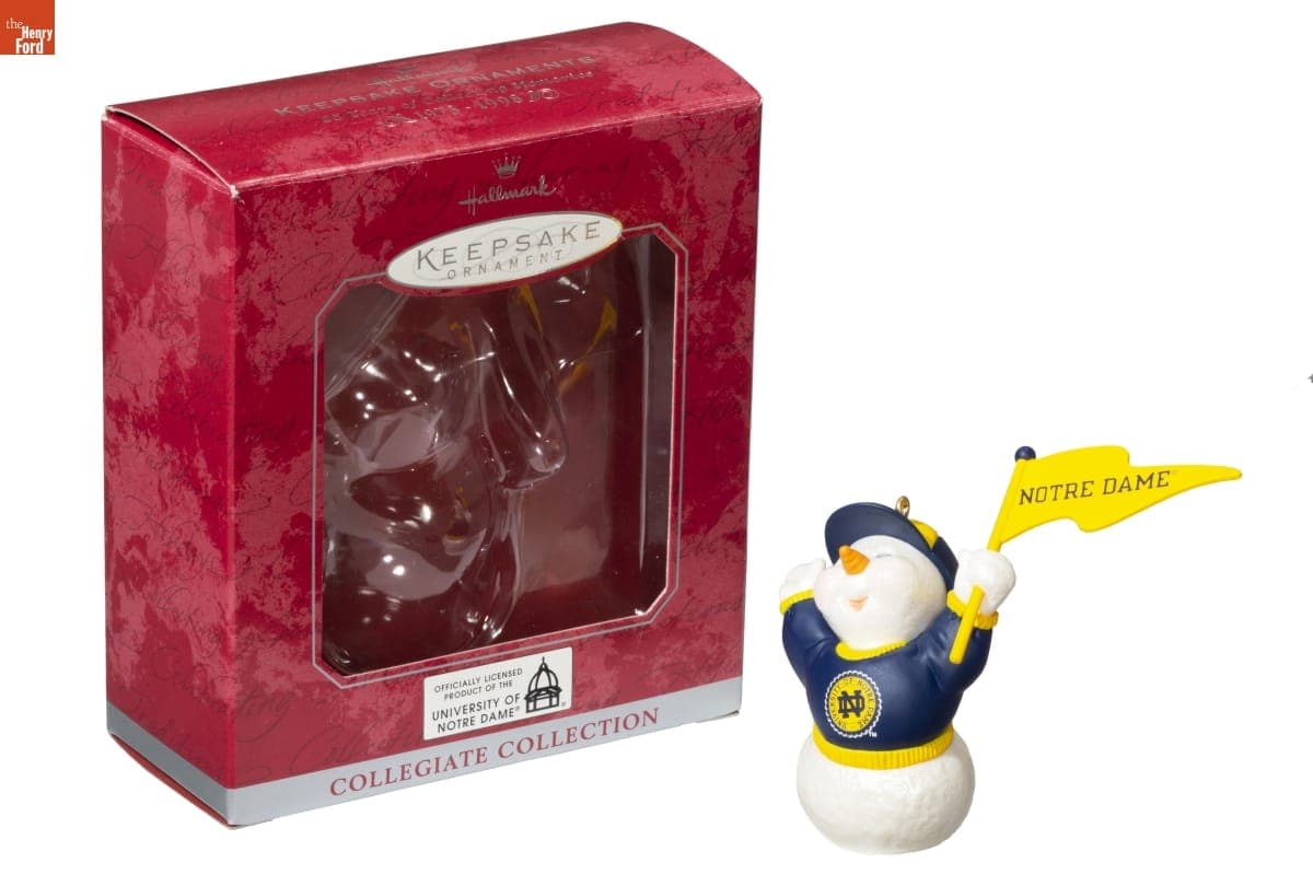 Hallmark "Collegiate Collection: Notre Dame Fighting Irish" Christmas Ornament, 1998