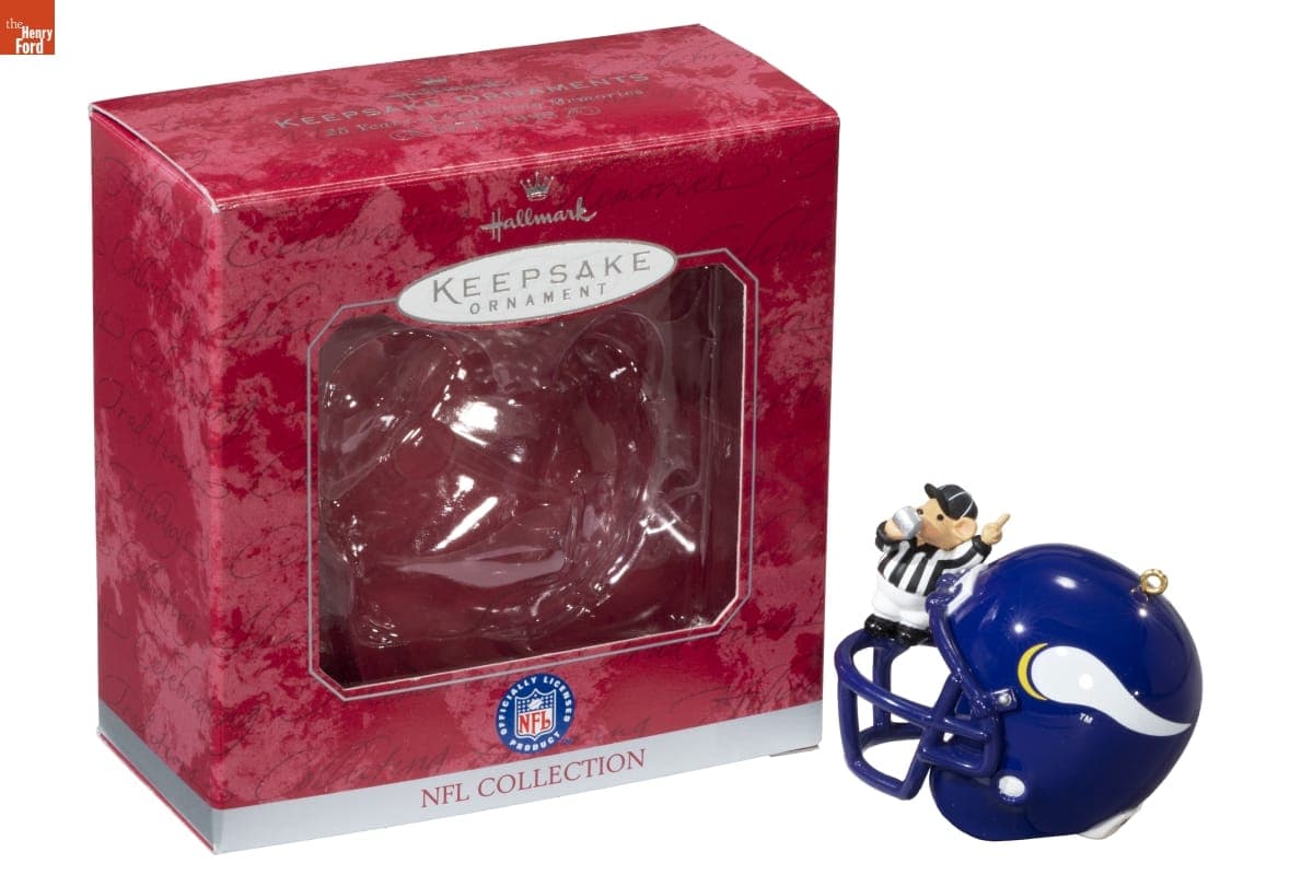 Hallmark "NFL Collection: Minnesota Vikings" Christmas Ornament, 1998