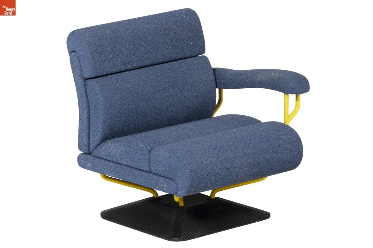 Scale Model of Modular Seating, circa 1968