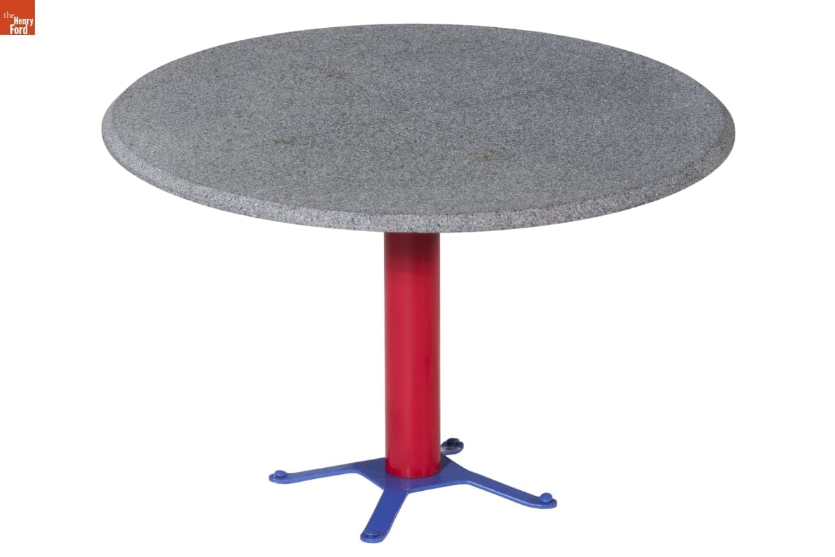 Scale Model of Pedestal Table, circa 1972