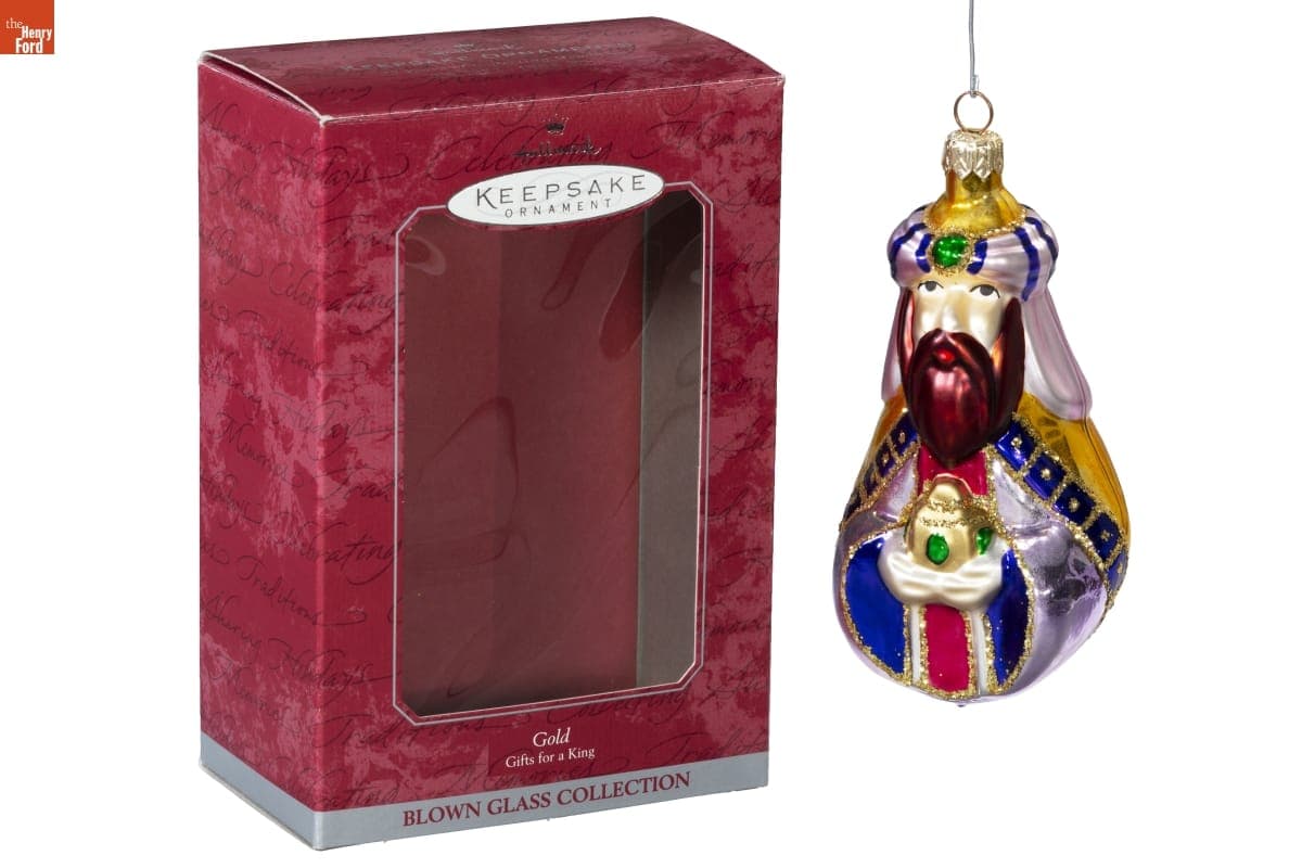 Hallmark "Gifts for a King: Gold" Christmas Ornament, 1998