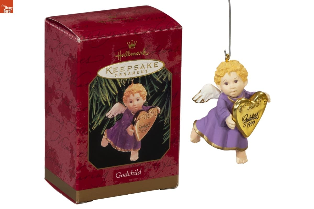Hallmark "Godchild" Christmas Ornament, 1999