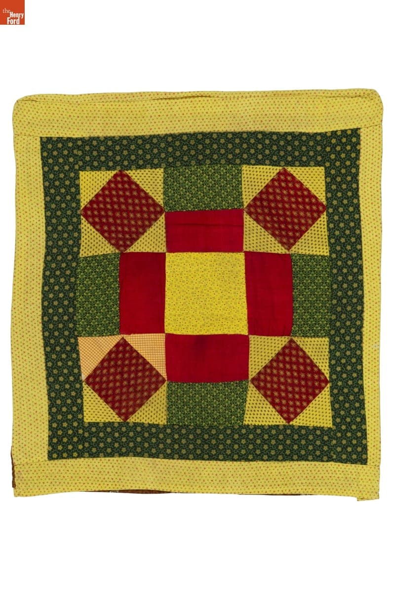 Rolling Stone Pillowcase, 1860-1880