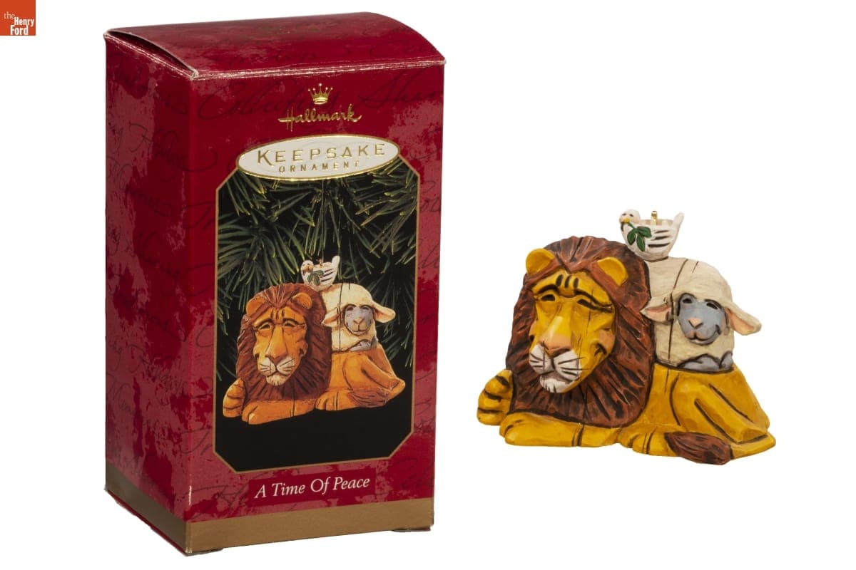 Hallmark "A Time Of Peace" Christmas Ornament, 1999