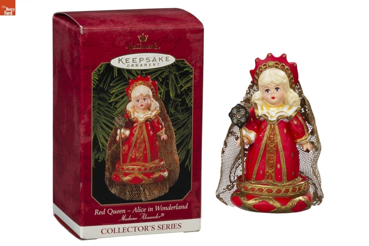 Hallmark "Madame Alexander Series: Red Queen - Alice in Wonderland" Christmas Ornament, 1999
