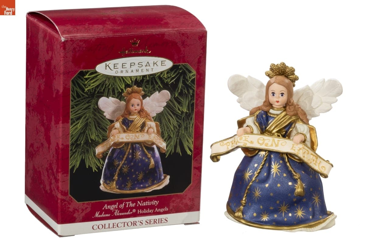Hallmark "Madame Alexander Holiday Angels Series: Angel of The Nativity" Christmas Ornament, 1999