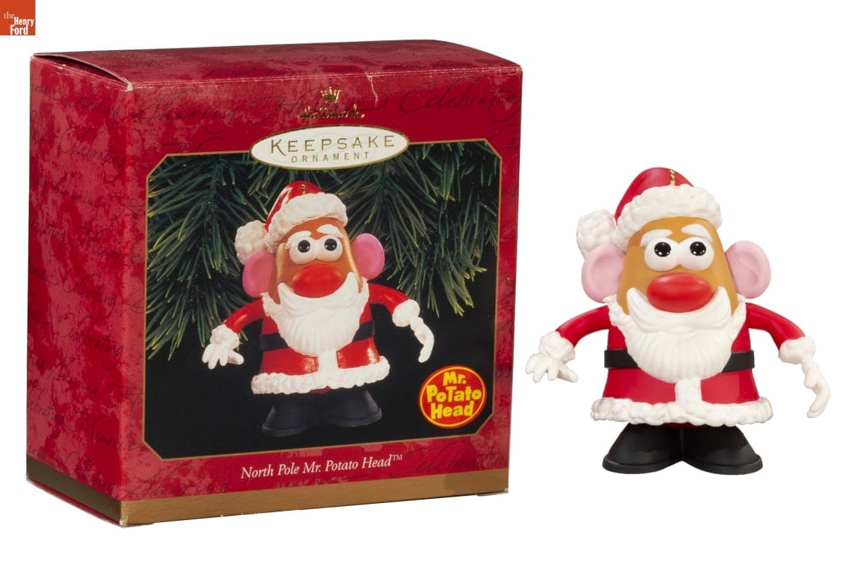 Hallmark "North Pole Mr. Potato Head" Christmas Ornament, 1999