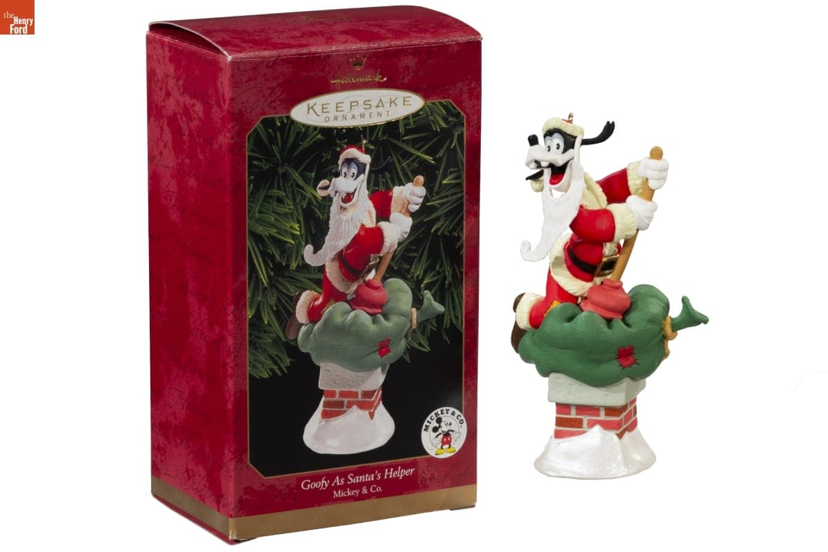 Hallmark "Disney's Mickey & Co.: Goofy As Santa's Helper" Christmas Ornament, 1999