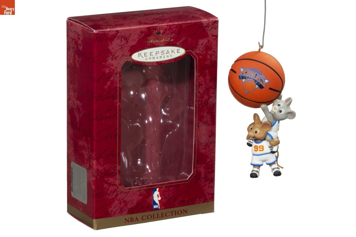Hallmark "NBA Collection: New York Knicks" Christmas Ornament, 1999