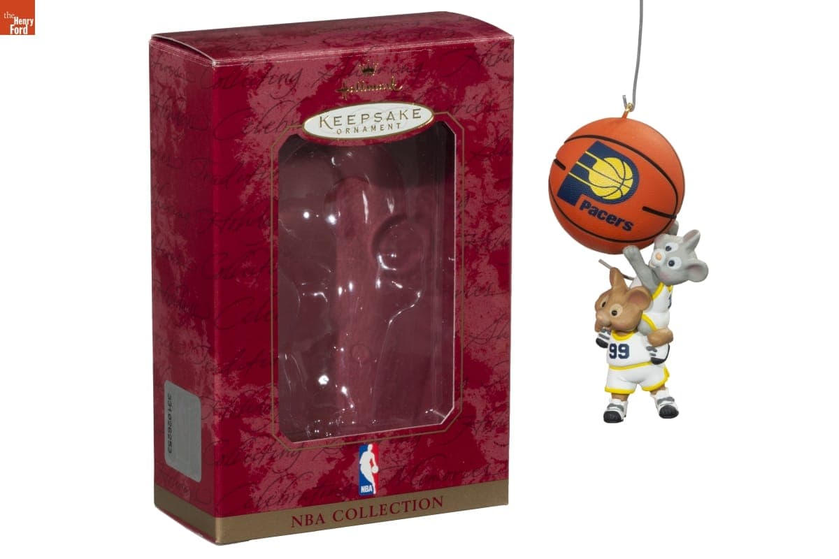 Hallmark "NBA Collection: Indiana Pacers" Christmas Ornament, 1999