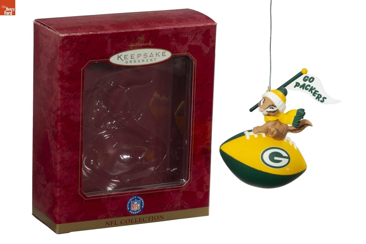 Hallmark "NFL Collection: Green Bay Packers" Christmas Ornament, 1999
