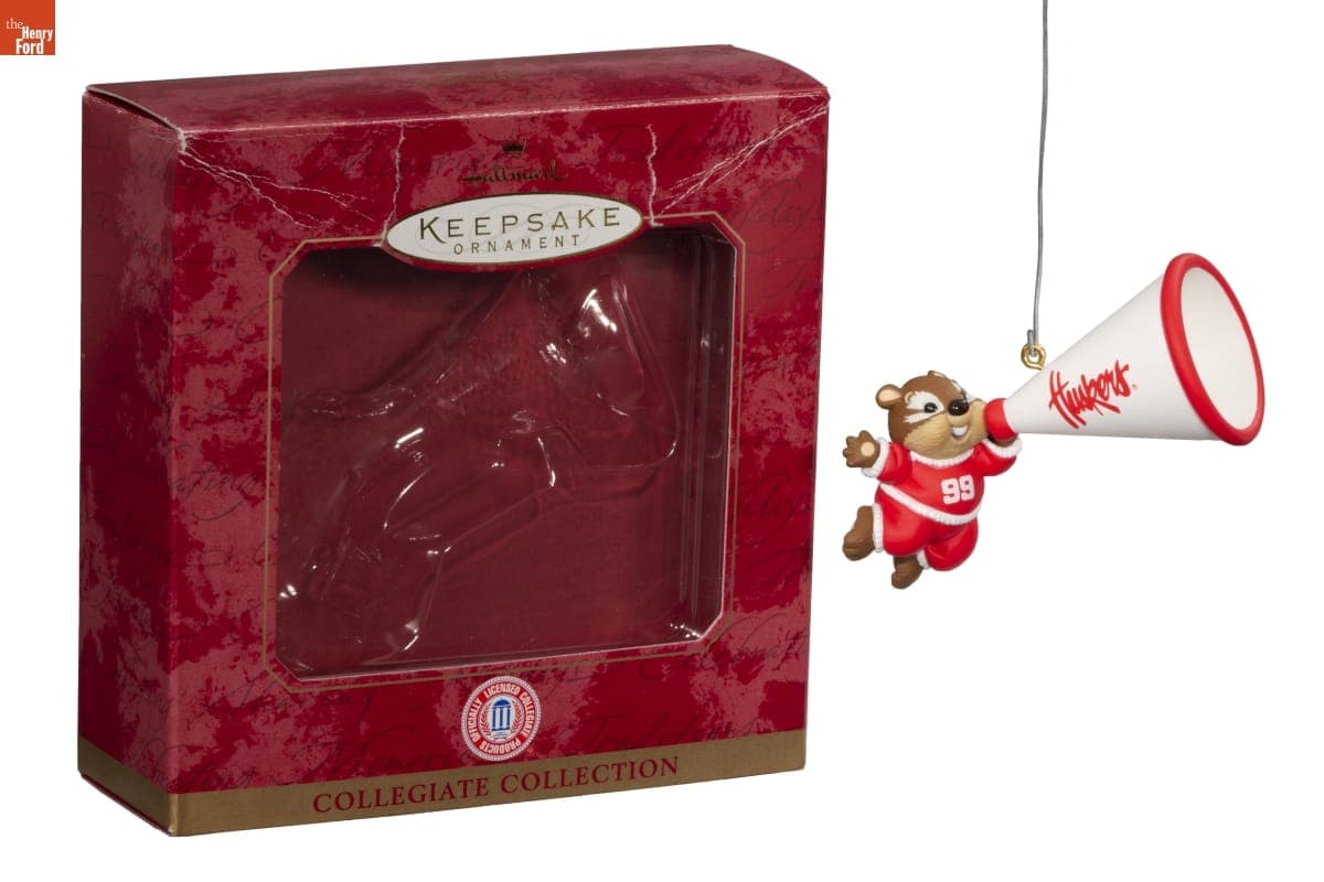 Hallmark "Collegiate Collection: Nebraska Cornhuskers" Christmas Ornament, 1999