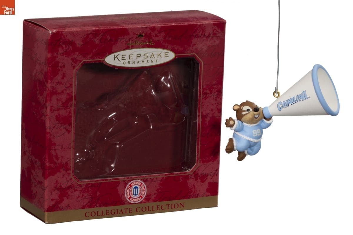 Hallmark "Collegiate Collection: North Carolina Tar Heels" Christmas Ornament, 1999