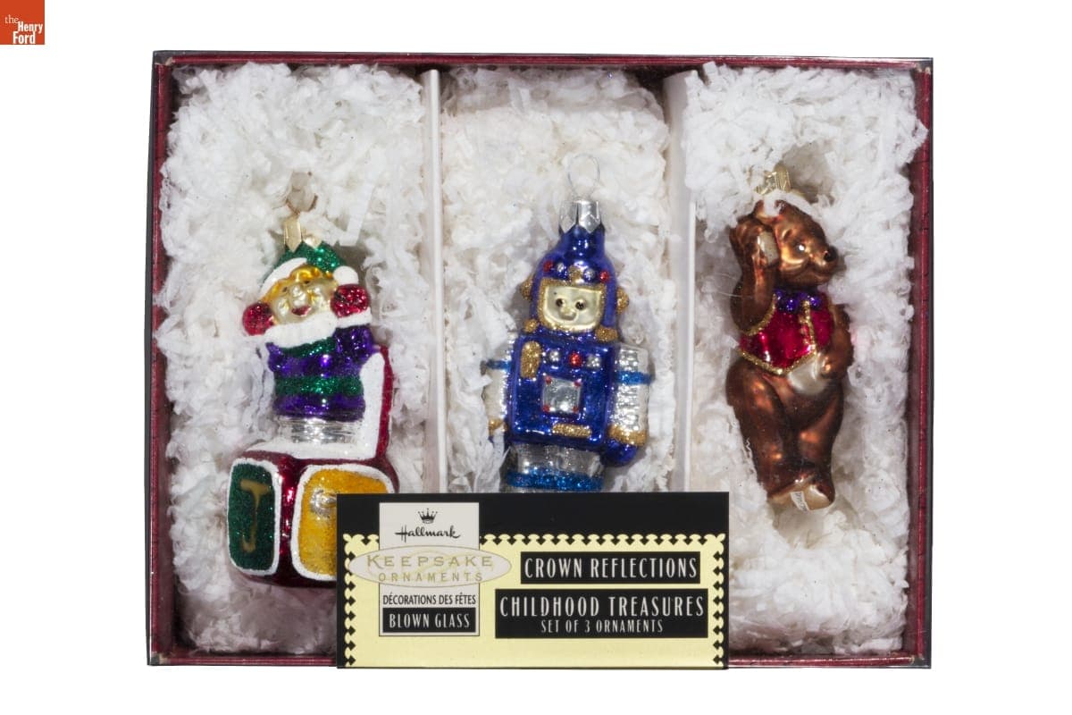 Hallmark "Childhood Treasures" Christmas Ornaments, 1999