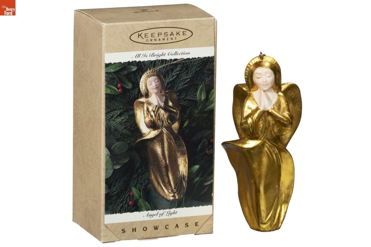 Hallmark "All Is Bright Collection: Angel of Light" Christmas Ornament, 1995