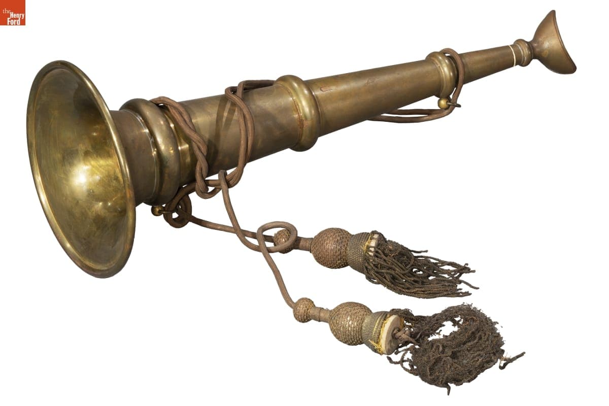 Fire Trumpet, Used by Captain G. Gairns, 1887