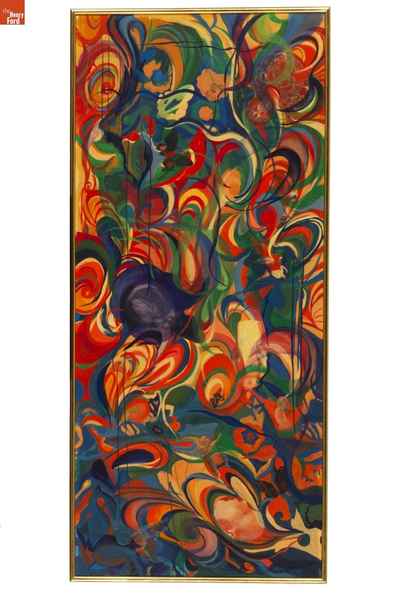 "Birth" by Lillian F. Schwartz, 1954