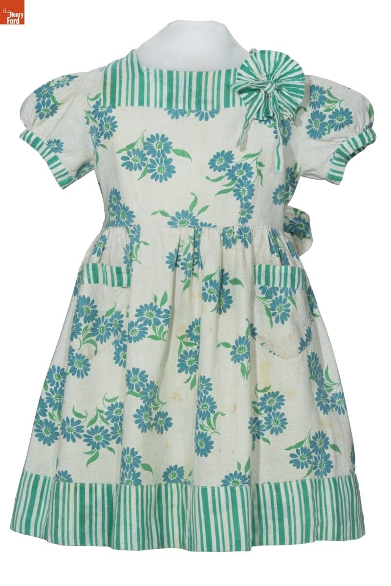 Dress, Worn by Bobbie McMillan, circa 1950