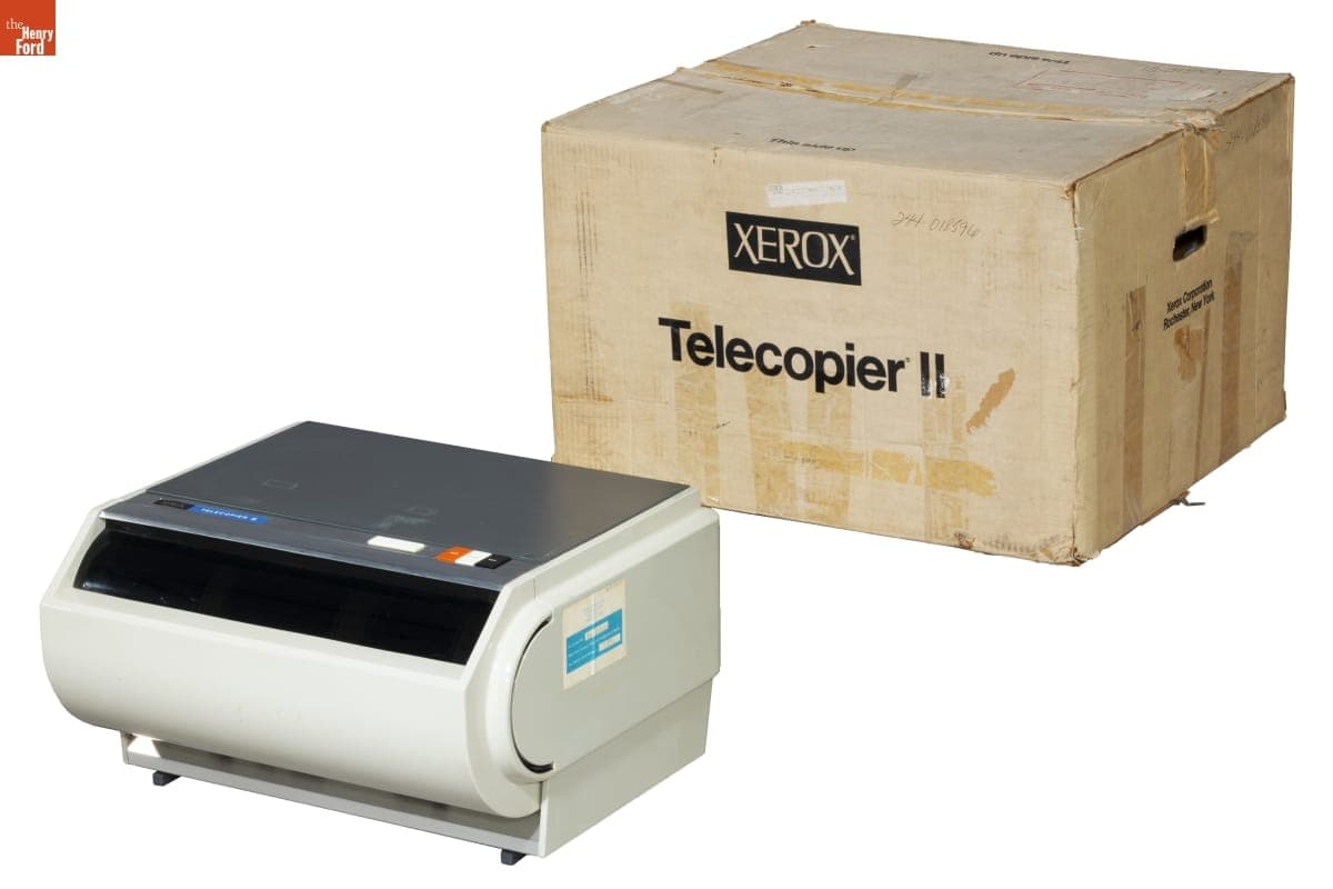 Xerox Magnafax Telecopier II Fax Machine, circa 1968