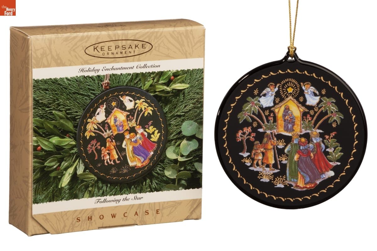 Hallmark "Holiday Enchantment Collection: Following the Star" Christmas Ornament, 1995