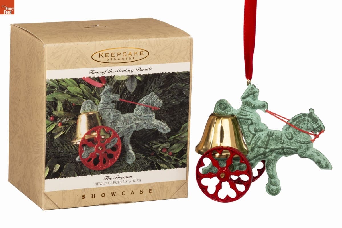 Hallmark "Turn-of-the-Century Parade Series: The Fireman" Christmas Ornament, 1995