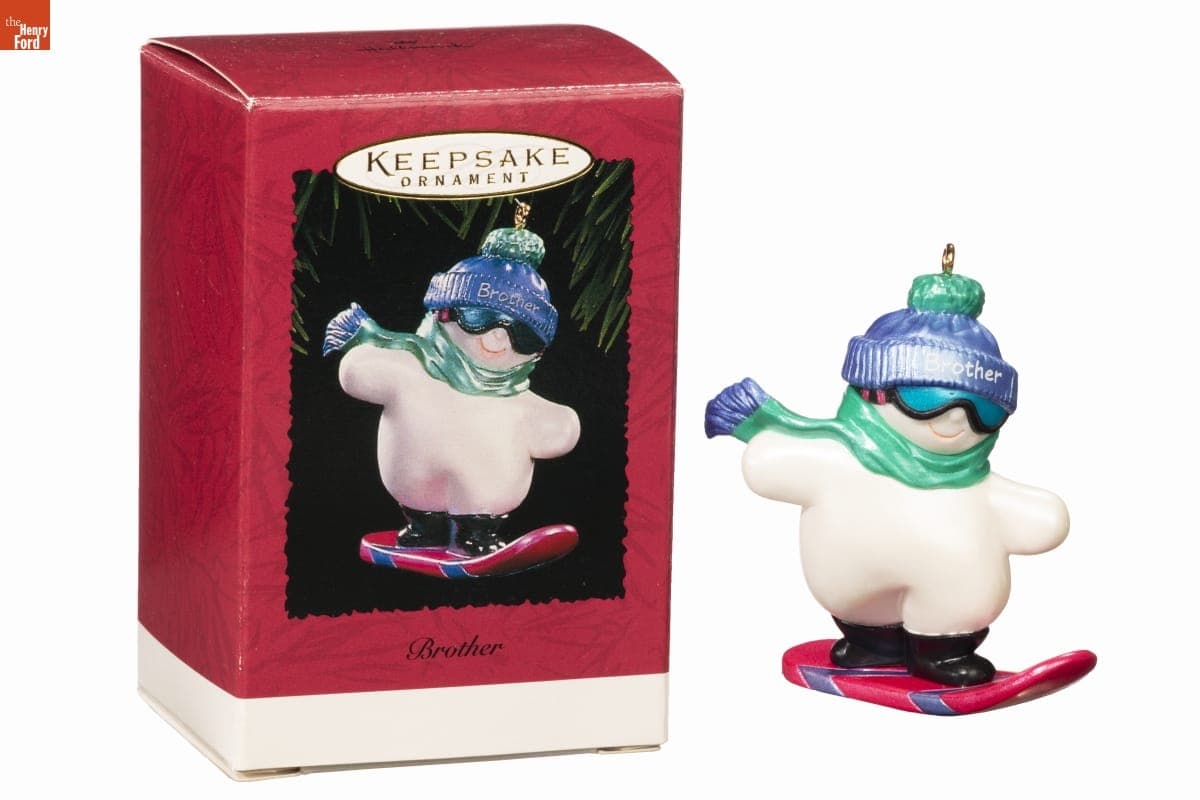 Hallmark "Brother" Christmas Ornament, 1995