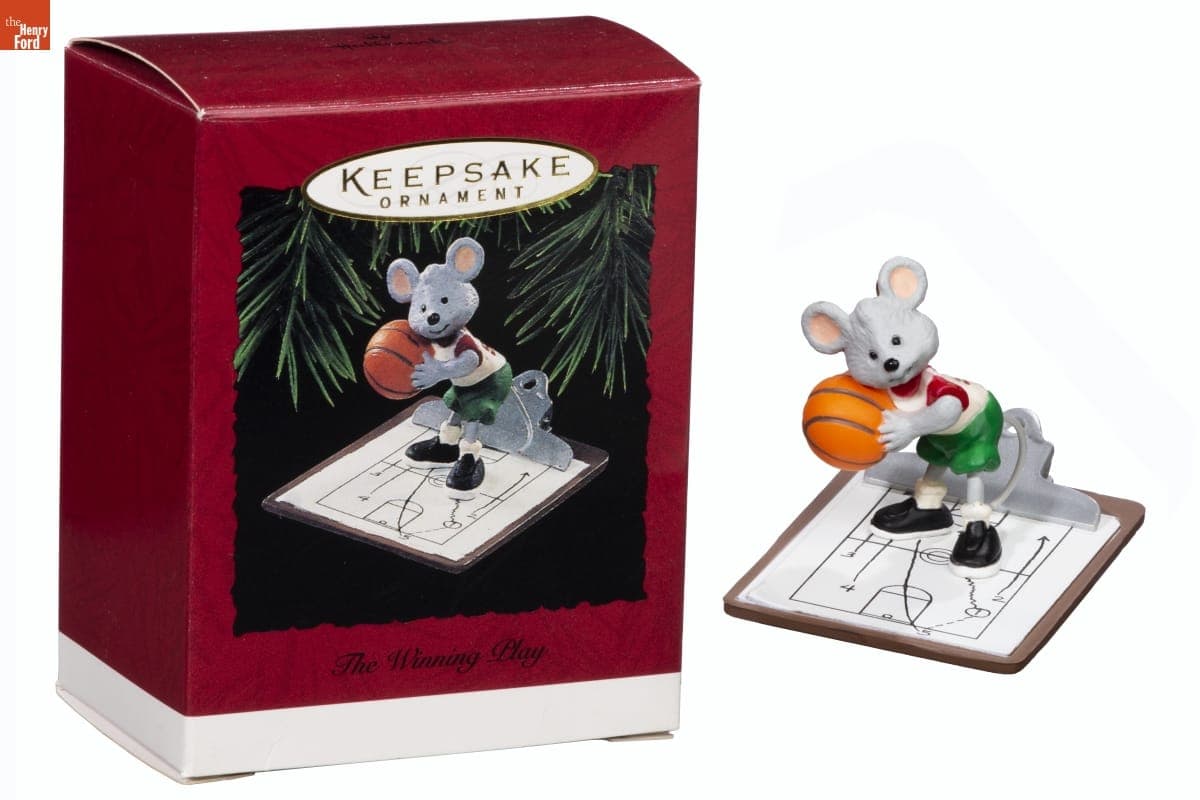 Hallmark "The Winning Play" Christmas Ornament, 1995