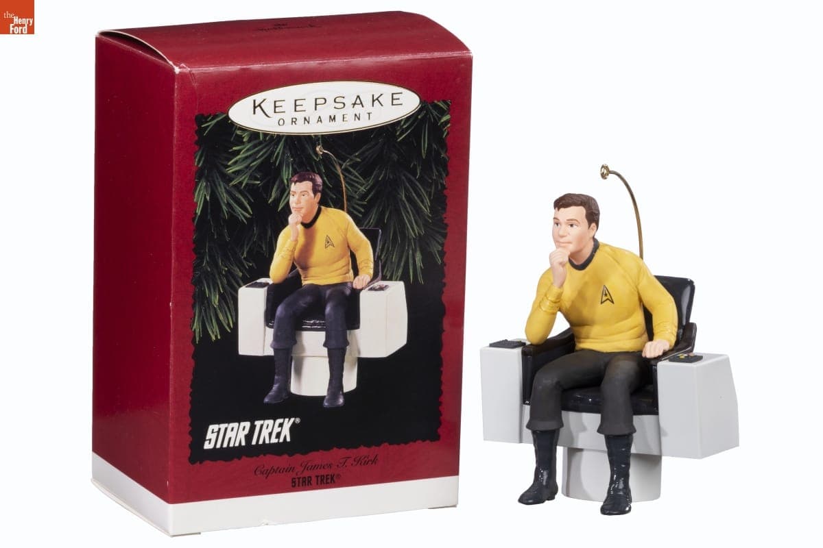 Hallmark "Star Trek: Captain James T. Kirk" Christmas Ornament, 1995