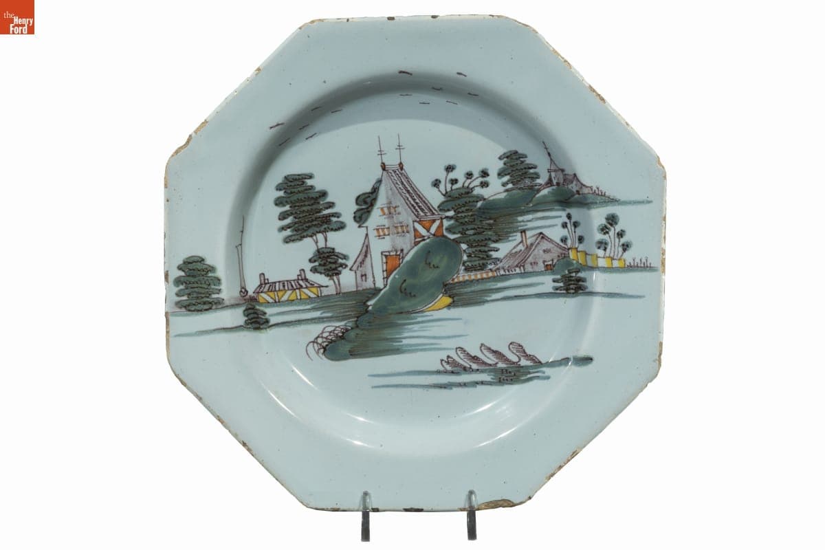 Plate, 1750-1770