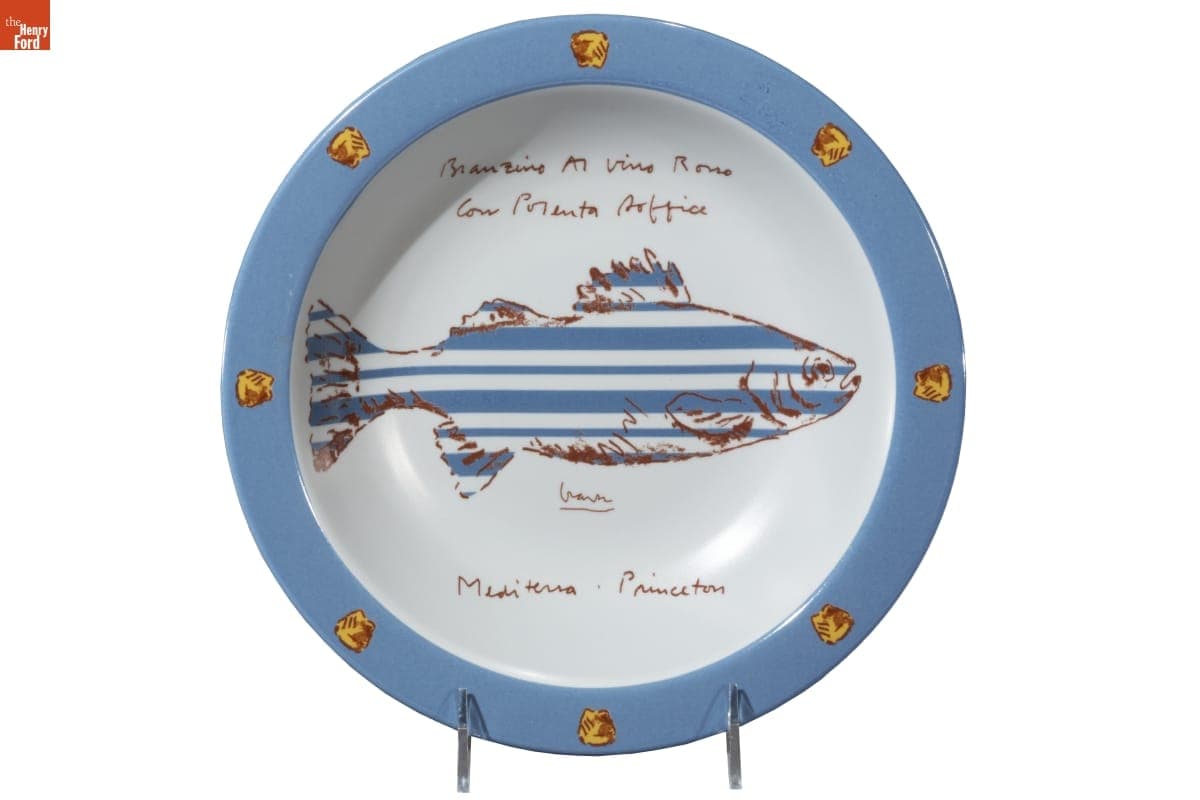 "Branzino Al Vino Rosso" Bowl, 2000