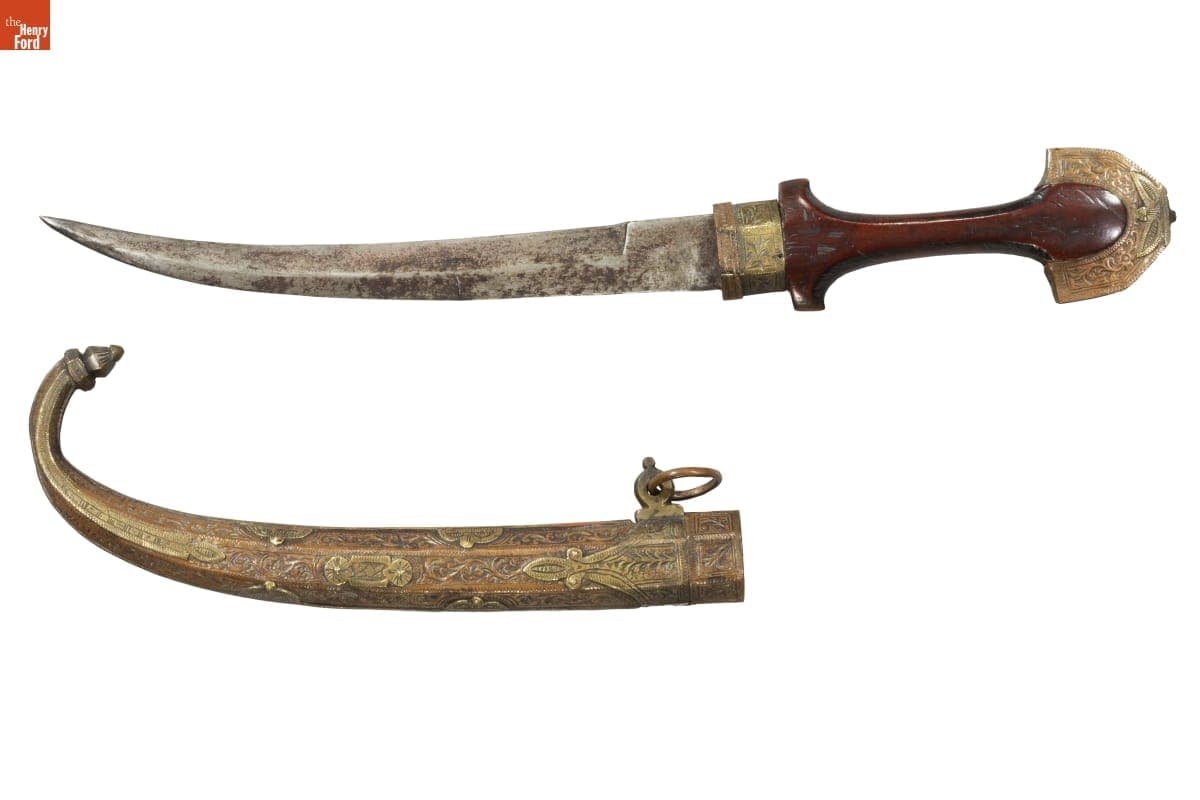 Jambiya with Scabbard, circa 1650