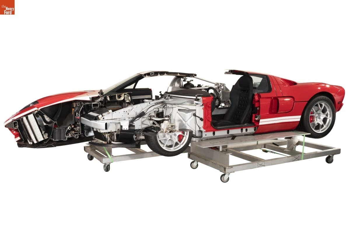 Ford GT Sports Car Cutaway, 2005