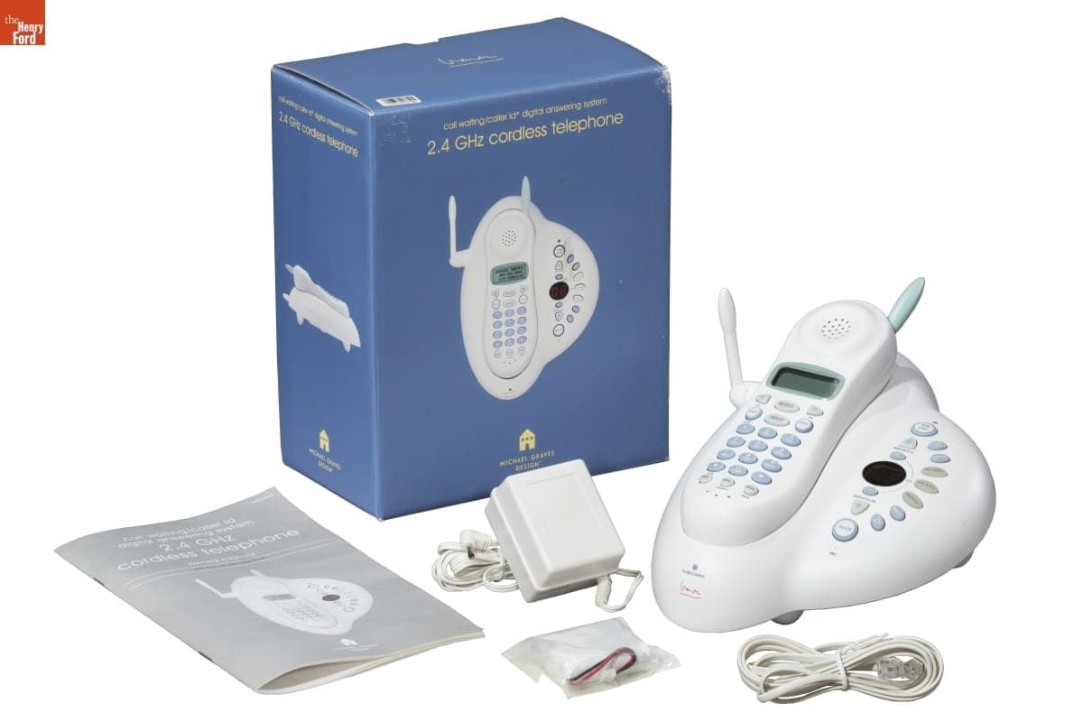 Cordless Telephone with Answering System, 2000