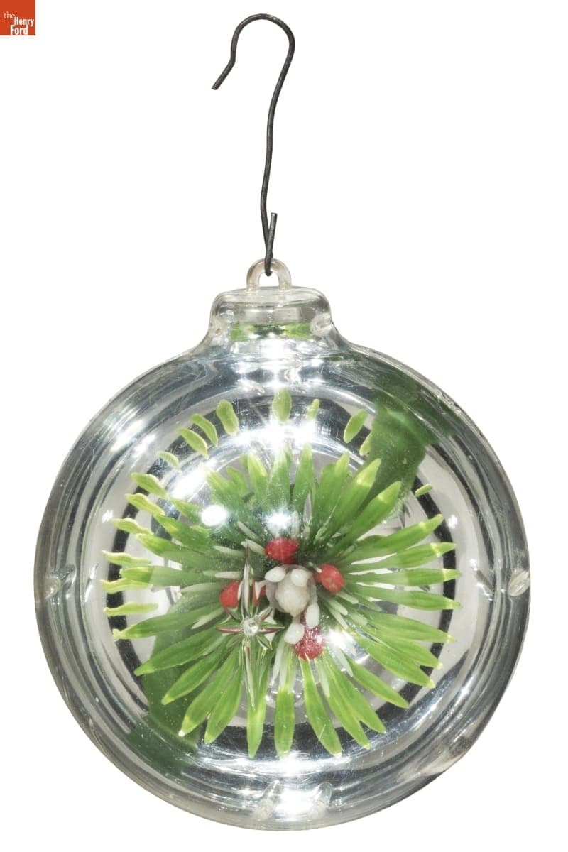 JewelBrite Christmas Tree Ornament, 1967-1969