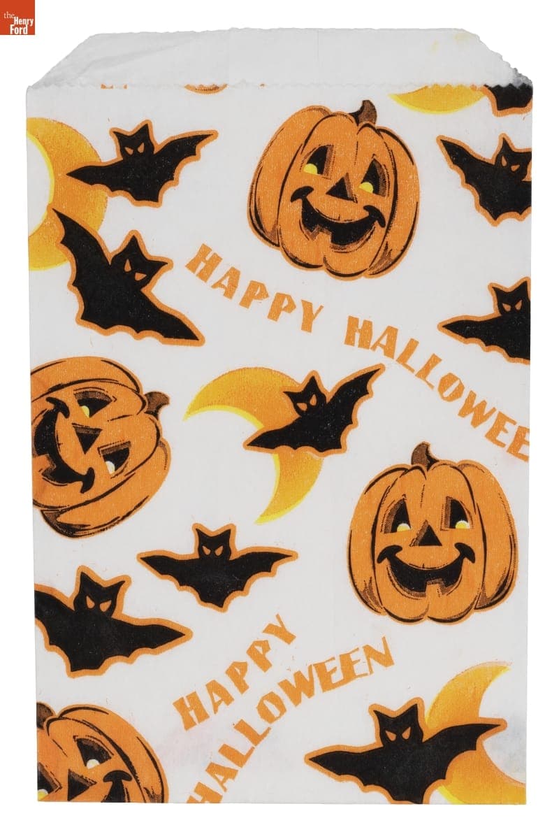 Halloween Treat Bag, 1960-1972