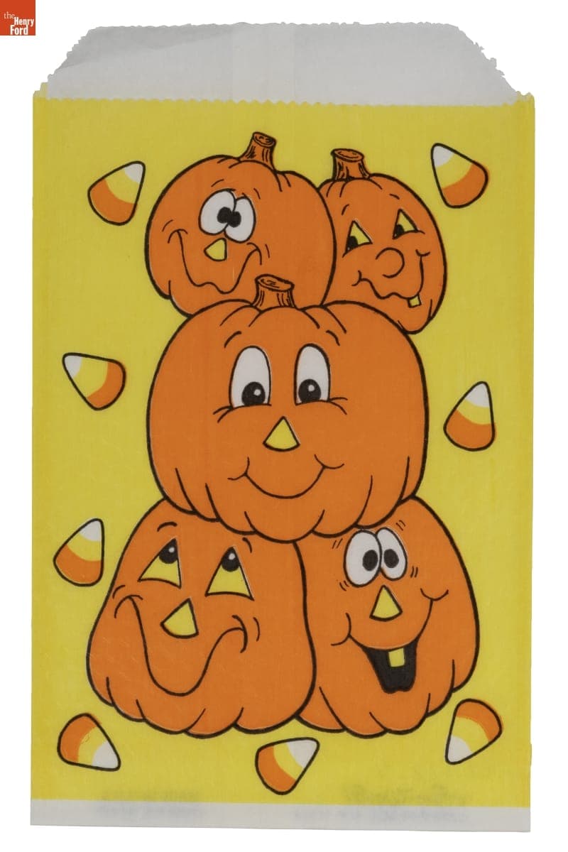 Halloween Treat Bag, 1960-1972